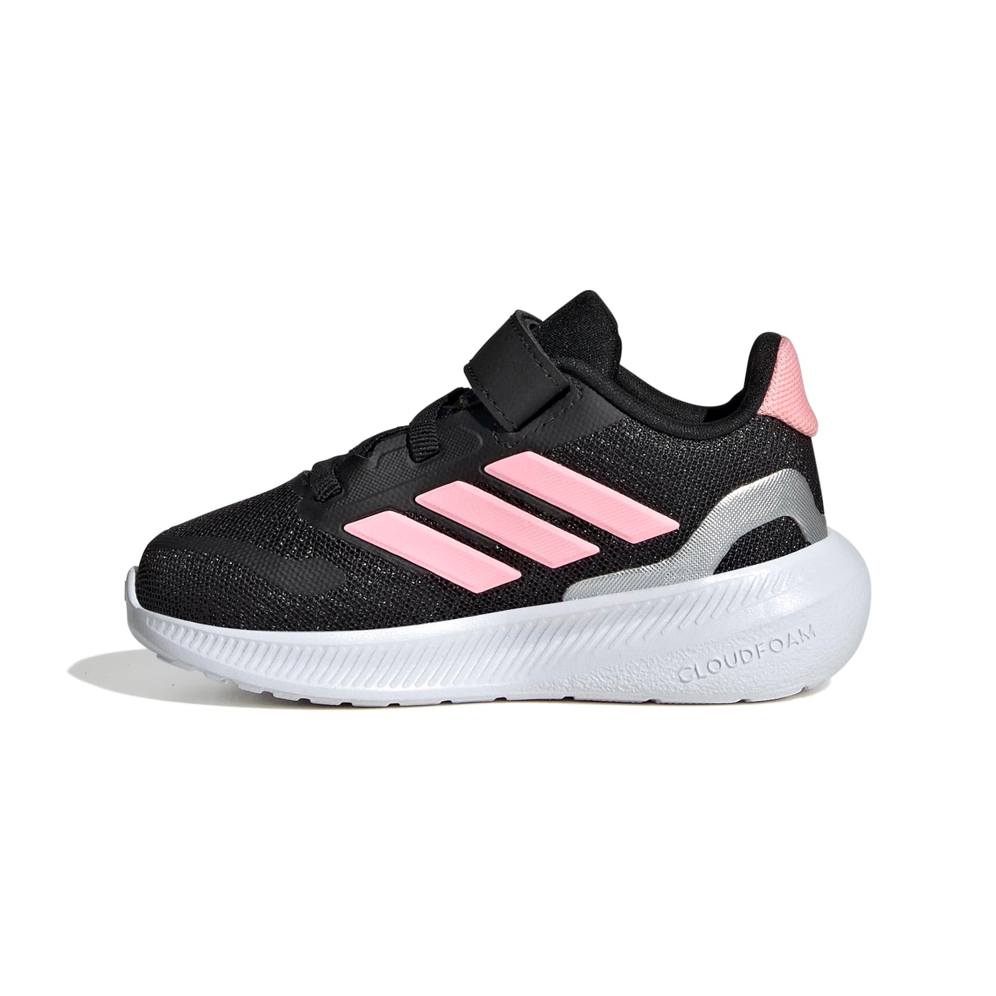 Bērnu apavi adidas Runfalcon 5 Infants Shoes, Core Black/Pink Spark/Silver Met., 22 EU