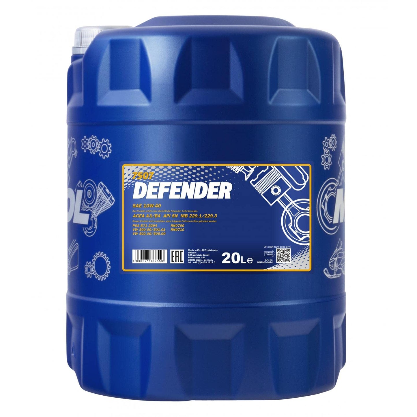 LIQUI MOLY Longlife III 5W-30 | 1 L | sintētiskā tehnoloģija dzinēja eļļa | Art.-Nr.: 20646