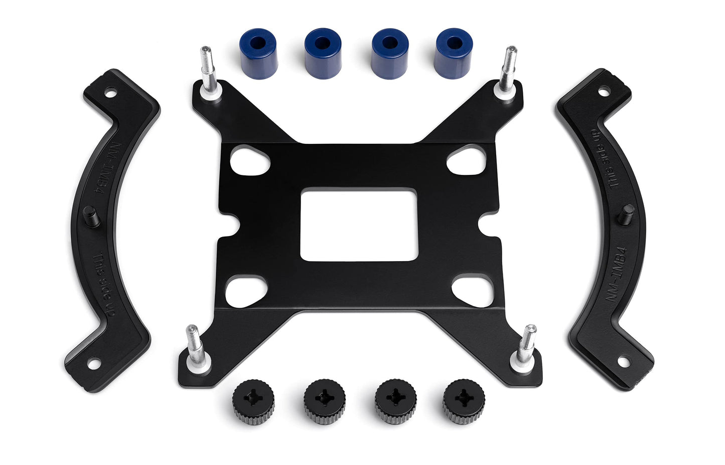 Noctua NM-i17xx-MP83 chromax.black - CPU cooler mounting kit for Intel LGA1851 and LGA1700, sleek black design.