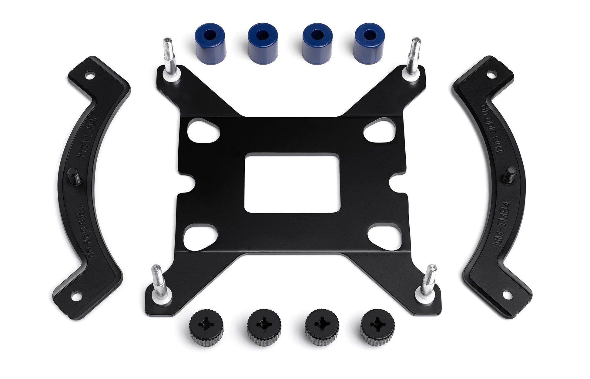 Noctua NM-i17xx-MP83 chromax.black - CPU cooler mounting kit for Intel LGA1851 and LGA1700, sleek black design.