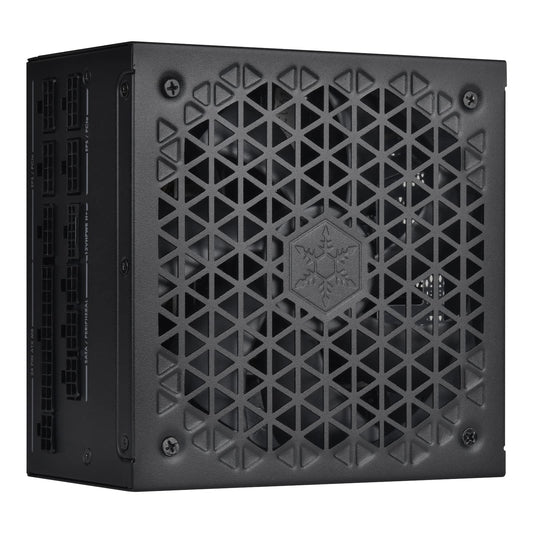 Silverstone SST-HA1200R-PM - 1200W Platinum fully modular ATX power supply, PCIe 5.0 compatible, efficient performance.