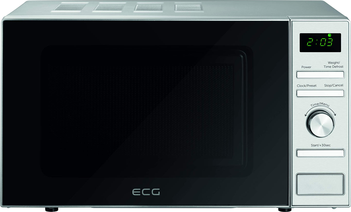 ECG MTD 2071 SE Multifunkcionālā mikroviļņu krāsns, sudraba