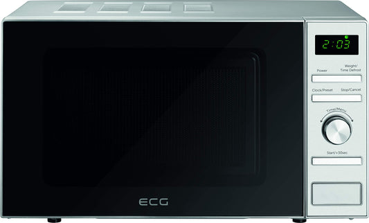 ECG MTD 2071 SE Multifunkcionālā mikroviļņu krāsns, sudraba