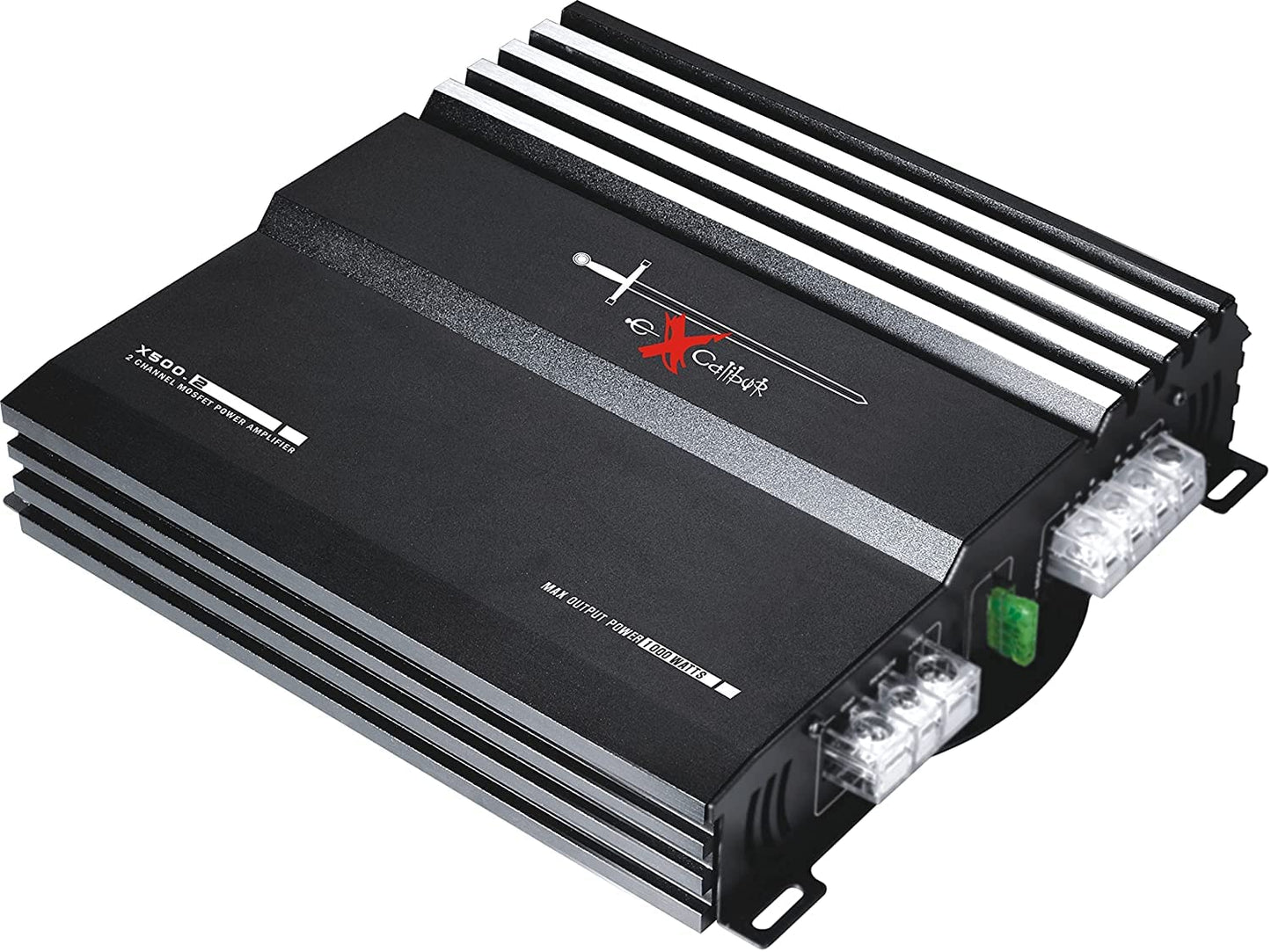 EXCALIBUR X500.2 MOSFET 2-kanālu auto pastiprinātājs 1000 vati