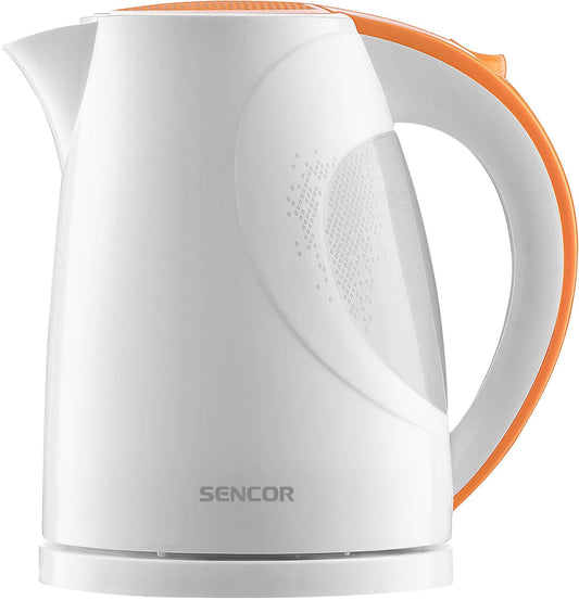 SENCOR SWK 1513OR ūdens vārītājs - 1.5L, ātra vārīšana, moderns dizains, oranžs, drošs un efektīvs.