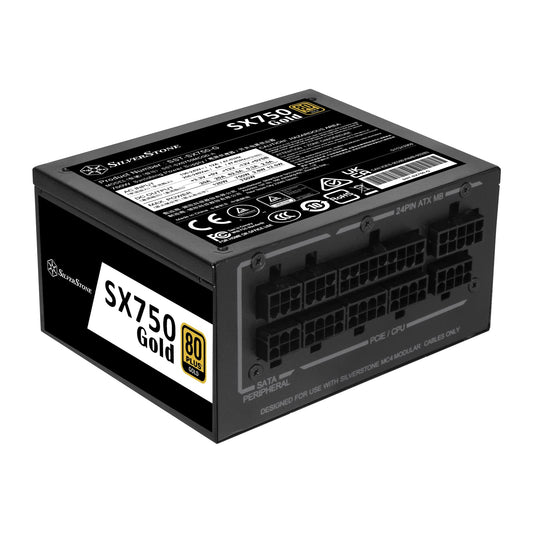 Silverstone SST-SX750-G 80 Plus Gold, modulārs - 750 vati