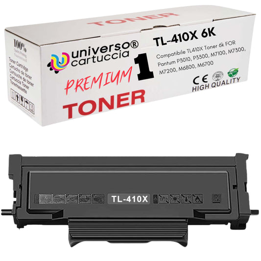 universo cartuccia® - TL410 XL toner compatible with Pantum P3018DW, P3308DN, M6808FDW, M7108DW, M7208FDW series.