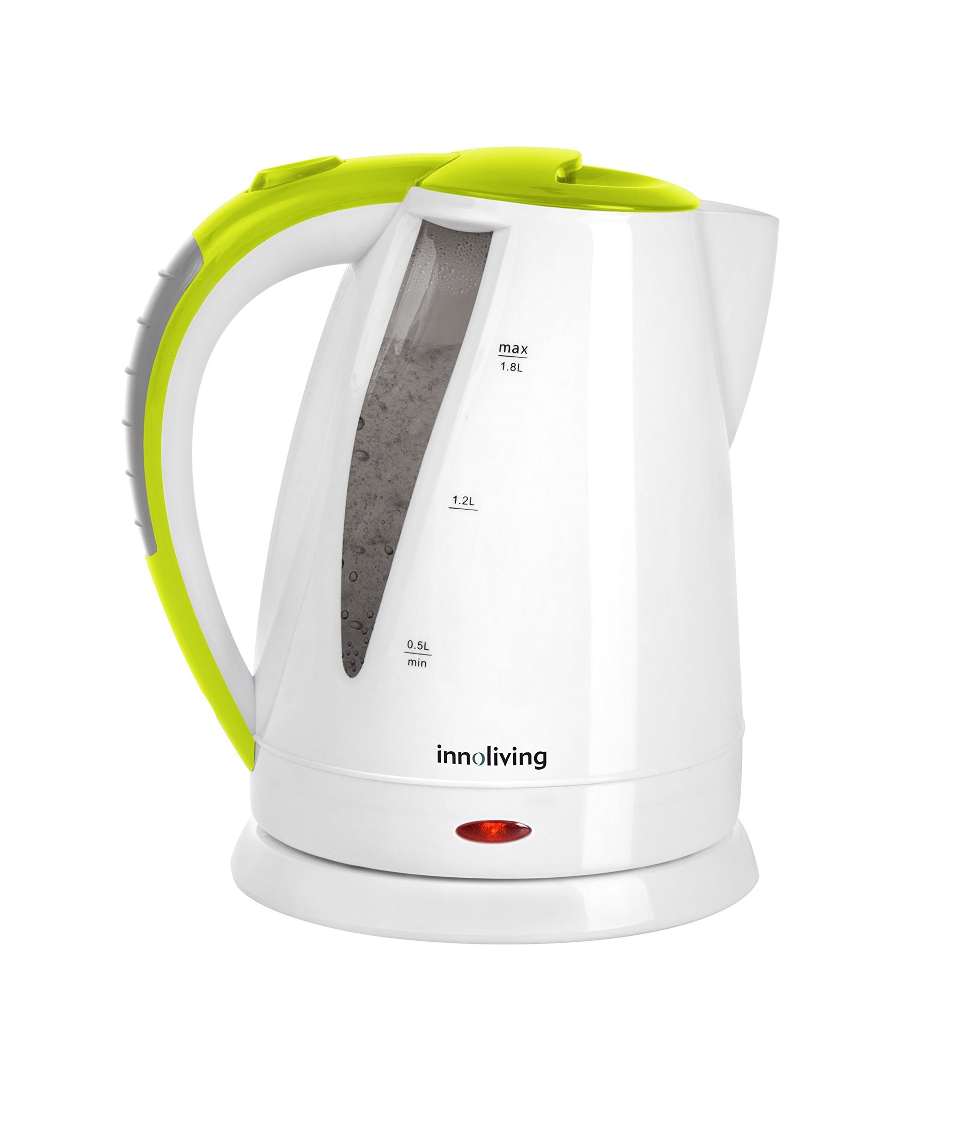 Innoliving inn-732 Teapot - 1.8L capacity, durable plastic, ergonomic handle, stylish design.