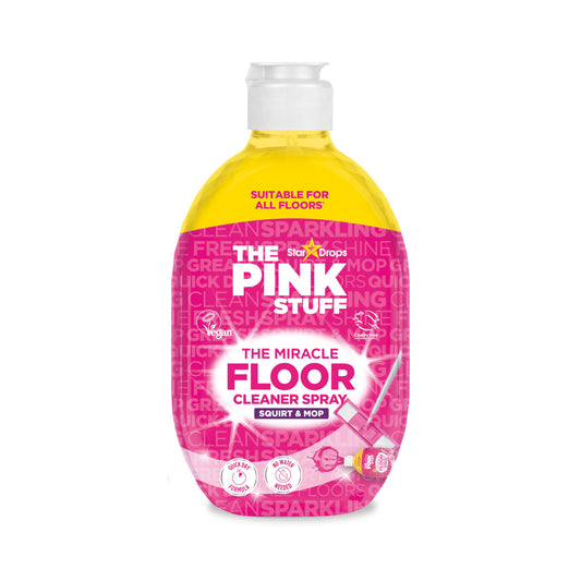 Grīdu tīrīšanas aerosols The Pink Stuff Miracle, strauji žūstošs, bez svītrām, svaigs aromāts, vegāns, netestēts uz dzīvniekiem, 500 ml