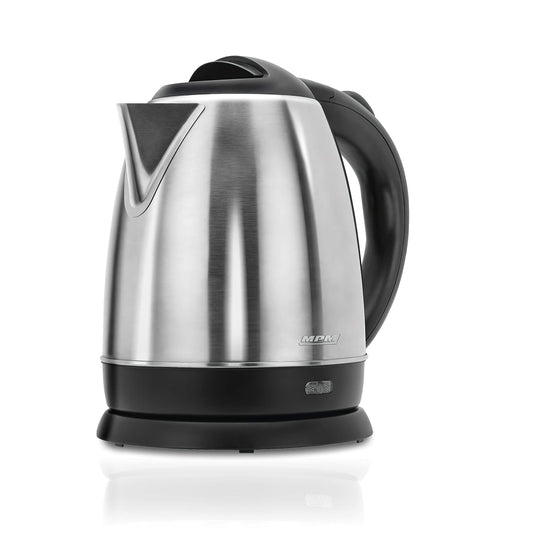 MPM MCZ-75M elektriskā tējkanna - 1,2 L, bezvadu 360º, BPA nesaturošs, pretkaļķu filtrs, automātiska izslēgšanās, 1600W