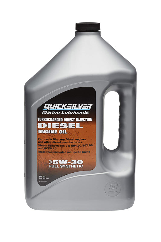 Quicksilver 8M0089691 pilnīgi sintētiskā TDI dīzeļdzinēja eļļa – 5W30 – 4 litri