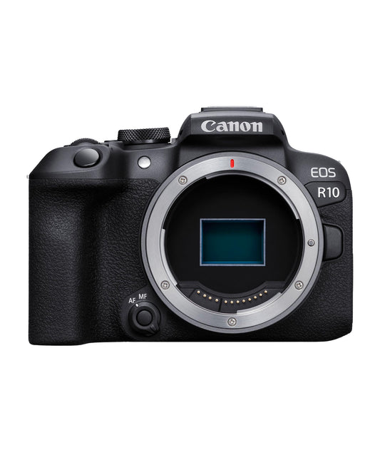 1. Canon EOS R10 bezspoguļa kamera (tikai korpuss) – Kompakta digitālā kamera ar Dual Pixel CMOS AF II un 4K video līdz 60p – Ideāli piemērota vlogging – Bluetooth, Wi-Fi un USB-C Atklāj – Kur Tu arī esi.