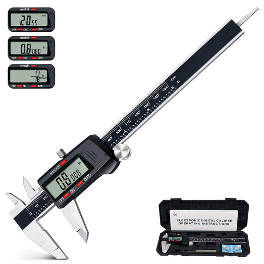 Digitālais bīdmērs Kynup, digitālais šubleris 150mm ar LCD displeju