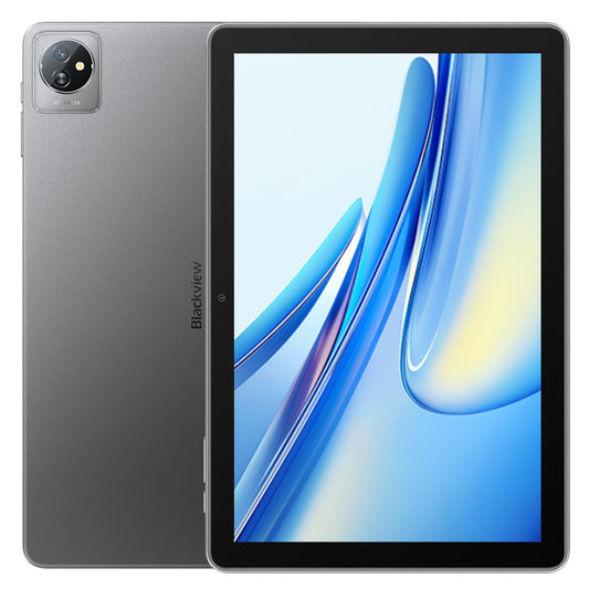 Blackview Tab 70 WiFi - ultrā ātrs skārienekrāna planšetdators - 10.1“ displejs - 3 GB RAM + 64 GB ROM - Rockchip RK3562-2 MP + 5 MP kameras - 6.580 mAh akumulators - pelēks