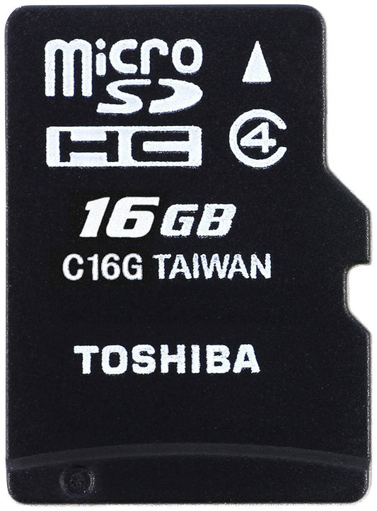 Toshiba HIGH SPEED M102 Micro SDHC 16GB klase 4 atmiņas karte (līdz 4MB/s lasīšana)