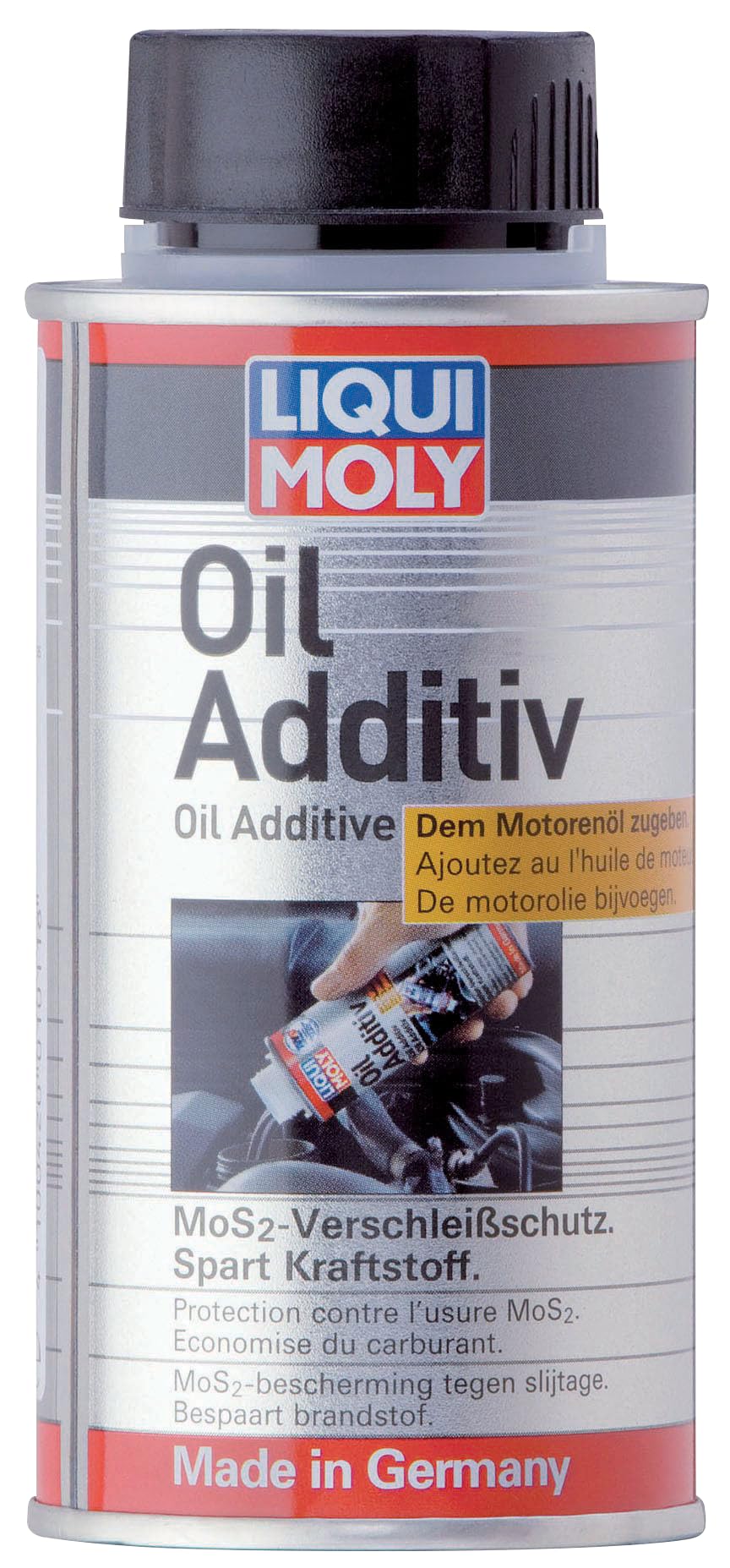 Motoreļļas piedeva Liqui Moly Oil Additiv | 125 ml | Art.-Nr.: 1011