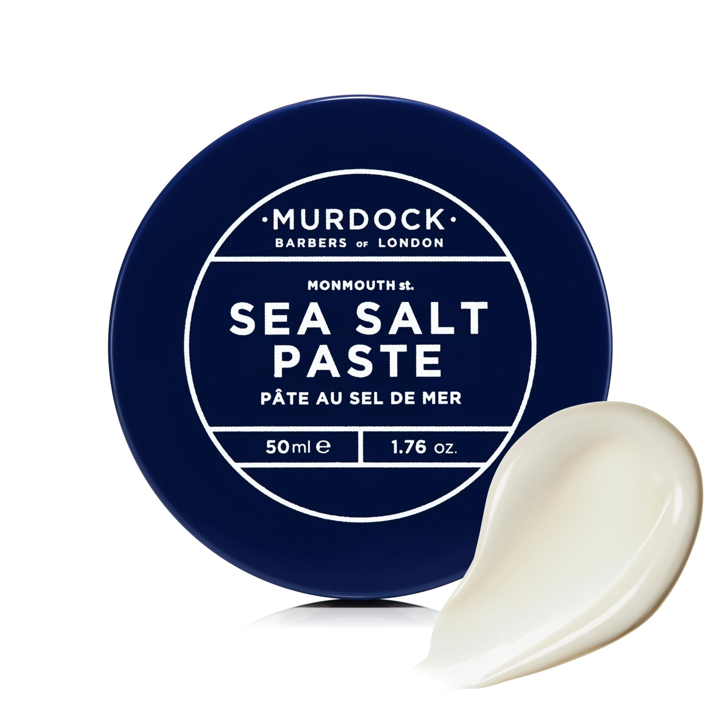 Jūras sāls pasta matiem Murdock London – spēcīga fiksācija, matēts apjoms, ražota Anglijā, 50 g
