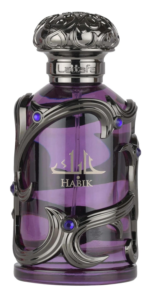Vīriešu parfīms Lattafa Habik, 100 ml, koksnes un muskusa aromāts