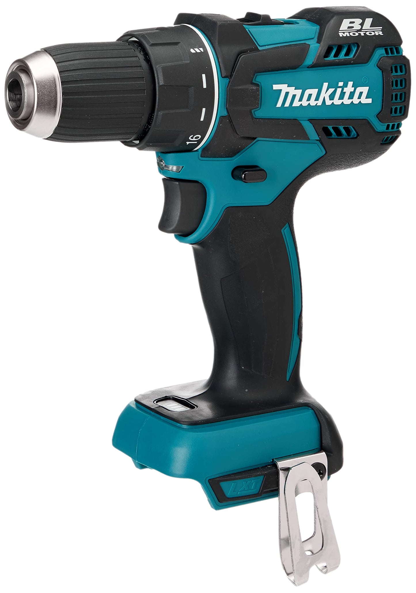 Makita DDF480Z - 18V cordless drill/driver, 13mm chuck, suitable for wood and metal, lightweight and powerful.