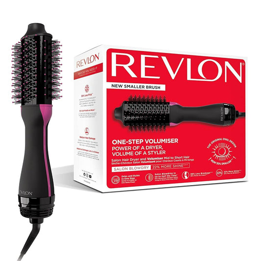 REVLON Salon One-Step matu žāvētājs un apjoma veidotājs vidējiem līdz īsiem matiem, RVDR5282UKE