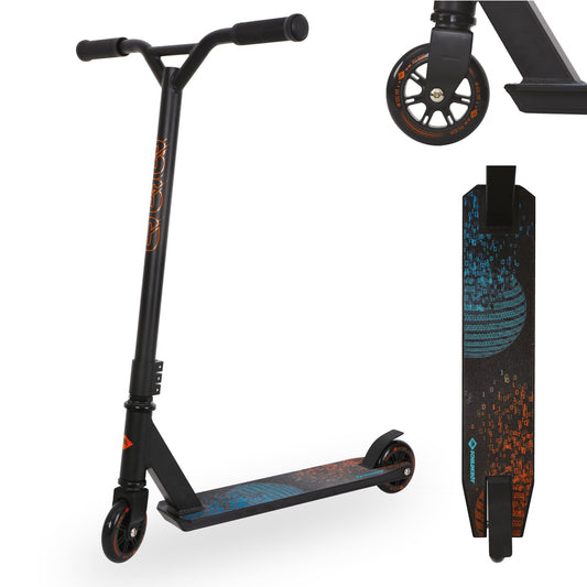 Triku skrejritenis Schildkröt Stunt Scooter 360 Space, Alu-Deck, 100 mm PU-riepas, no 8 gadiem