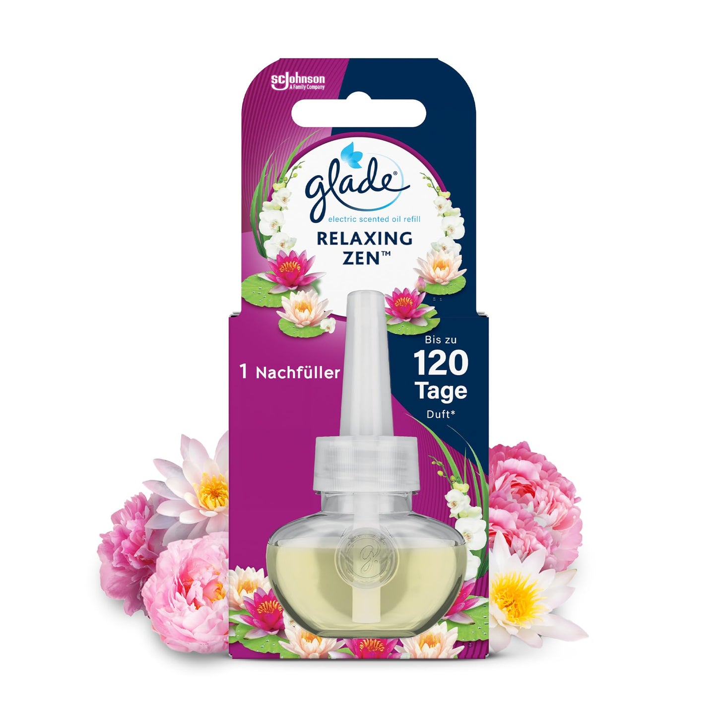 Elektriskais telpu aromāts Glade Electric Scented Oil, uzpilde, 1 gab.