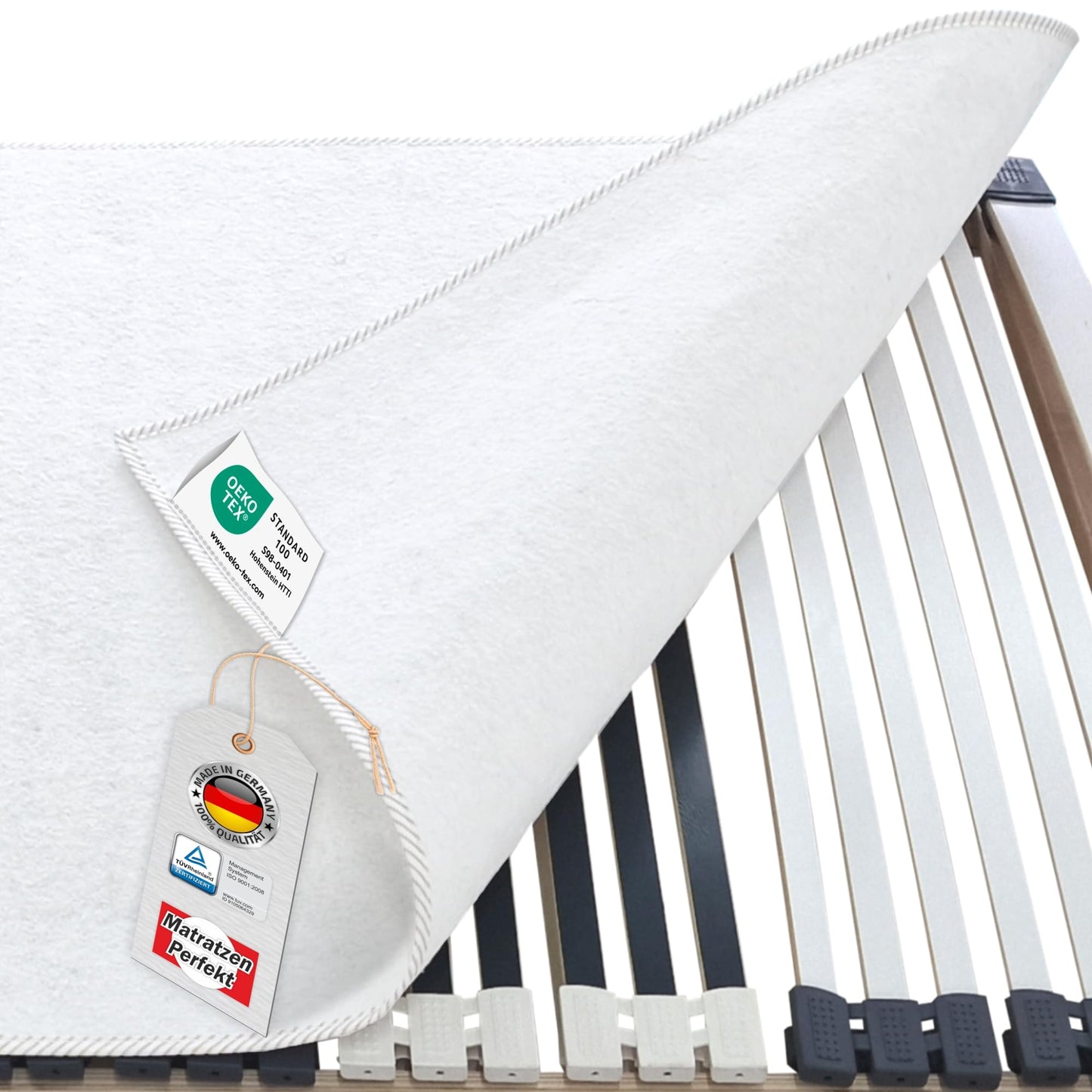 Matracis paklājs Matratzen Perfekt 80x200 cm no elpojoša filca