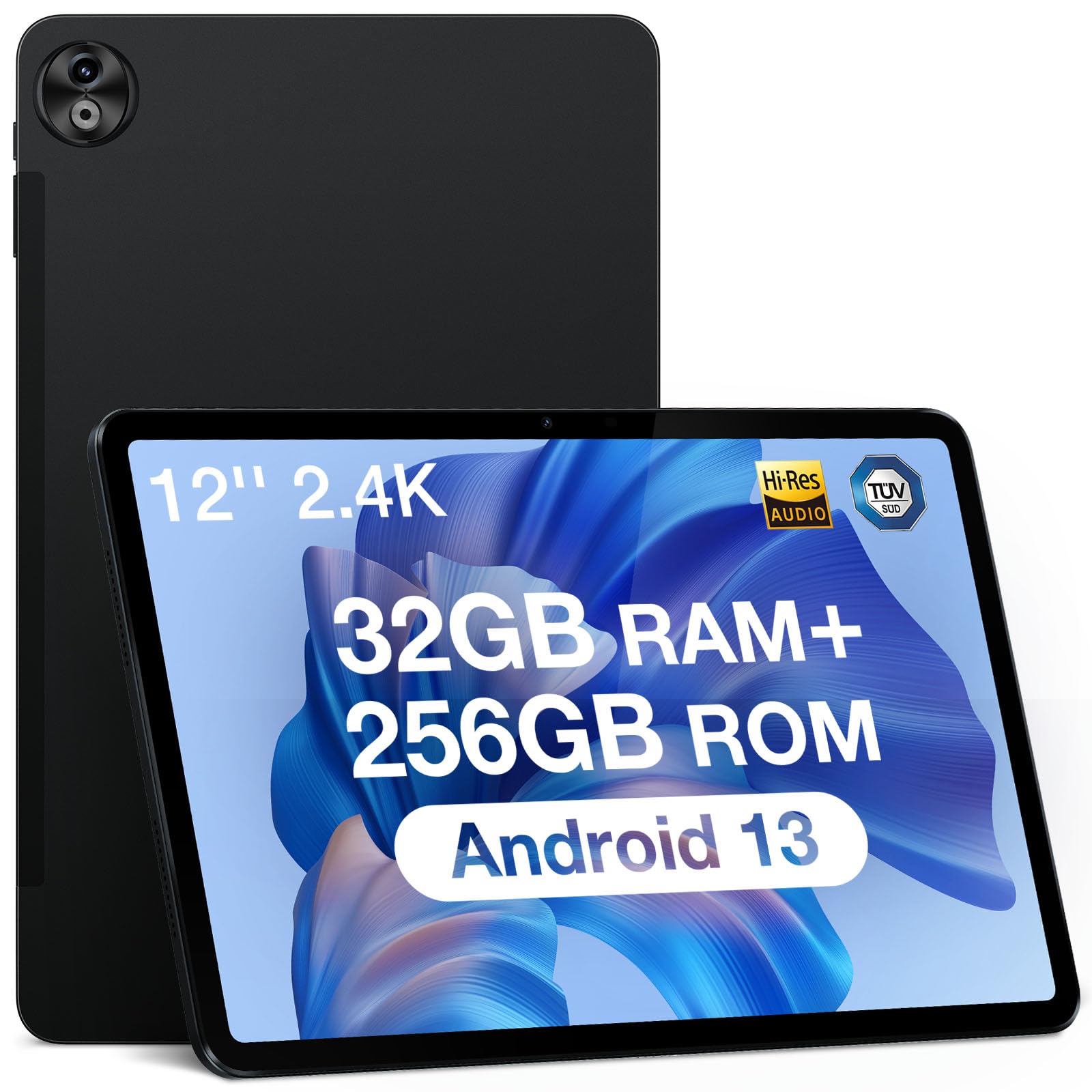 DOOGEE T20 Ultra planšetdators Android 14, 12 collas, 32 GB + 256 GB (TF 2TB) Helio G99 Octa-Core, skārienekrāns, 10800 mAh, 2,4 K, 16 MP + 8 MP, 4G LTE/5G WiFi spēļu planšetdators GMS/GPS/Widevine L1