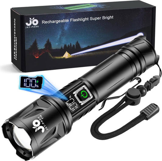 Lukturītis JAY-PARK 1000000 Lumen, uzlādējams, LED
