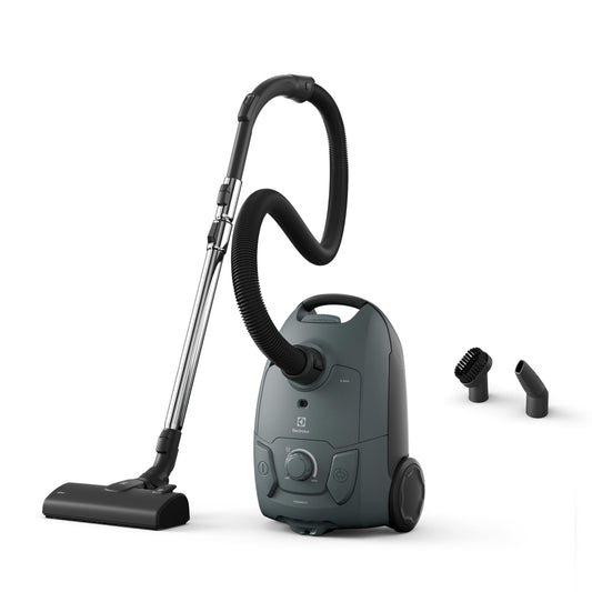 Electrolux EB51C1OG - putekļsūcējs ar maisiņu, okeāna zaļš, 2 birstes, efektīva putekļu uzsūkšana.
