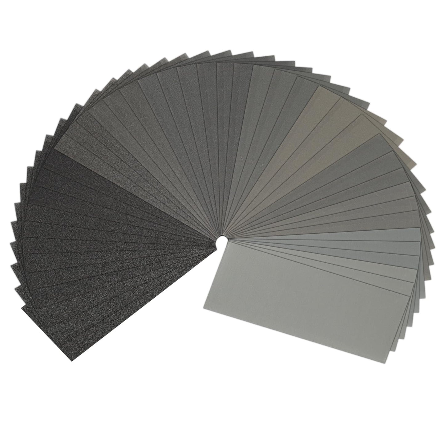 Nassschleifpapier komplekts STEBRUAM Pro, 42 gab., 120-3000 grauds