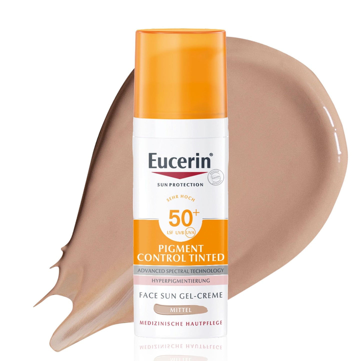 Tonēts saules fluīds Eucerin Pigment Control SPF 50+ Medium, 50 ml