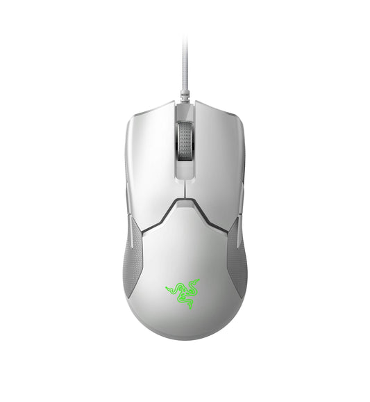 Razer Viper - Wireless gaming mouse, 69g lightweight, 5G optical sensor, 8 programmable buttons, RGB Chroma, Speedflex cable, Mercury white