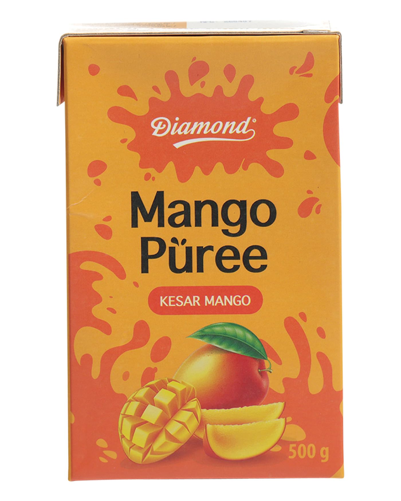 Mango biezenis DIAMOND, smalks, Kesar mango, augļu konservs, Tetra, 1 x 500g