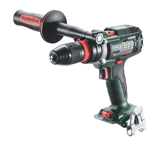 Metabo BS 18 LTX-3 BL Q I - 18V cordless drill/driver, metal case, no battery or charger included, versatile for various tasks.