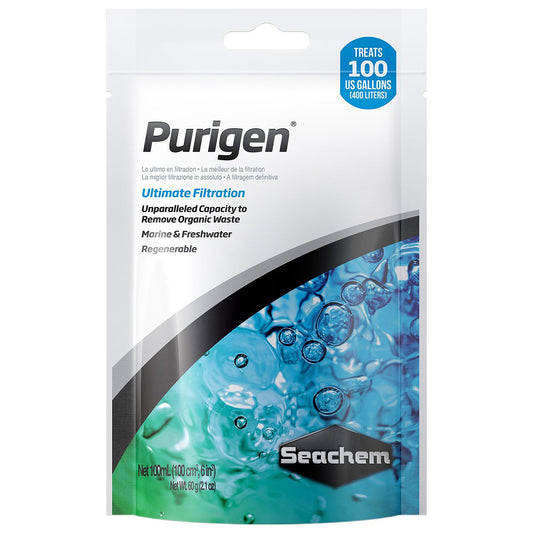 Purigen saldūdens akvārijiem, Seachem