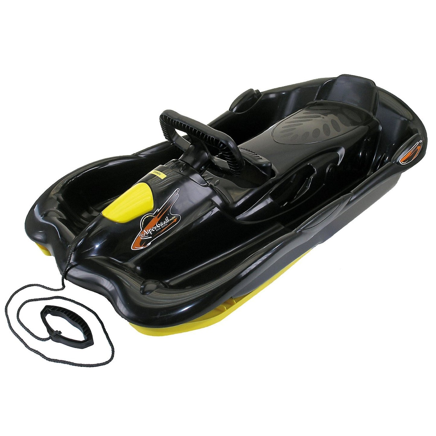 LENKBOB ALPENSPACE Bobslēda ragavas melnas, TOP modelis, jauns