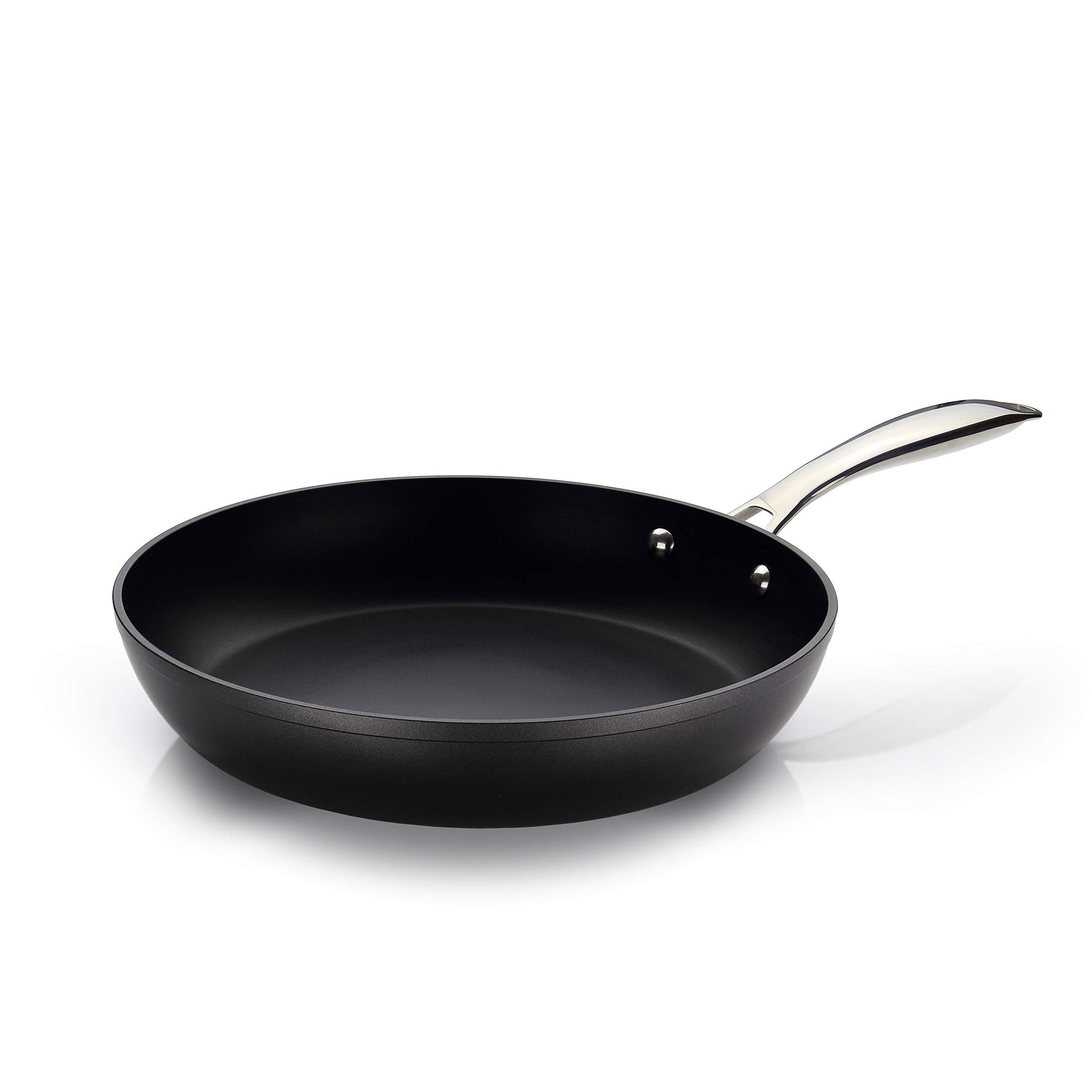 Linnuo panna 28 cm - 3 slāņu nelīpošs pārklājums, nerūsējošā tērauda pamatne, piemērota indukcijai, elegants rokturis
