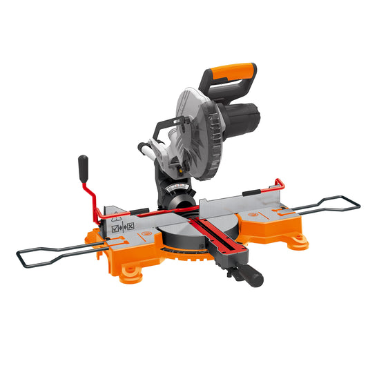 WORX WX845.9 NITRO 20V - daudzfunkcionāls paneļzāģis ar 0-45° slīpgriezumiem, 220mm zāģēšanai, droša XtraHand skava.