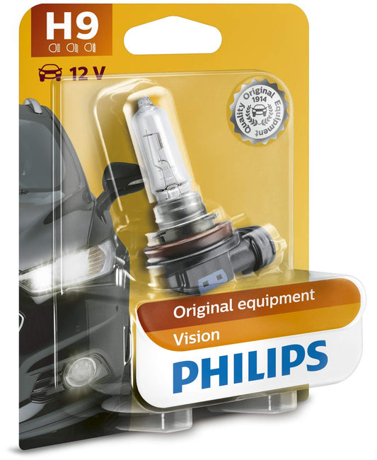 Philips 12361B1 Vision H9 priekšējo lukturu spuldze, 1 gab. blisteris