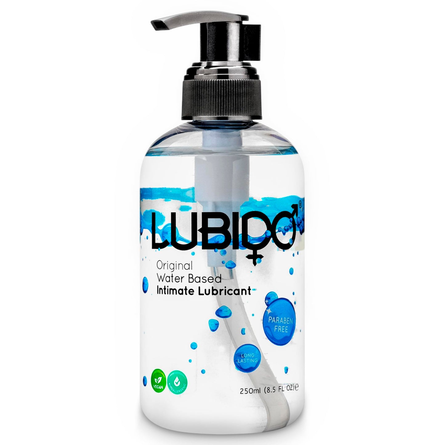 Lubido Original uz ūdens bāzes intīmais lubrikants, bez parabēniem, 250 ml