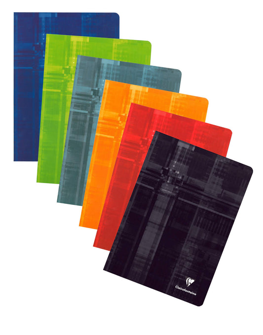 Clairefontaine 63126C burtnīca - DIN A4, 40 lapas, 90g, līniju, krāsaini šķirots, ideāla skolas un biroja vajadzībām.