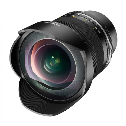 Samyang MF 14mm F2,8 MK2 Sony E – Plati leņķa objektīvs ar manuālo fokusu pilna kadra un APS-C fiksētā fokusa Sony E montāžai, 2. paaudze A6300, A7 III, A7R III, A6400, A7R IV, A6100, A6600, A9 II