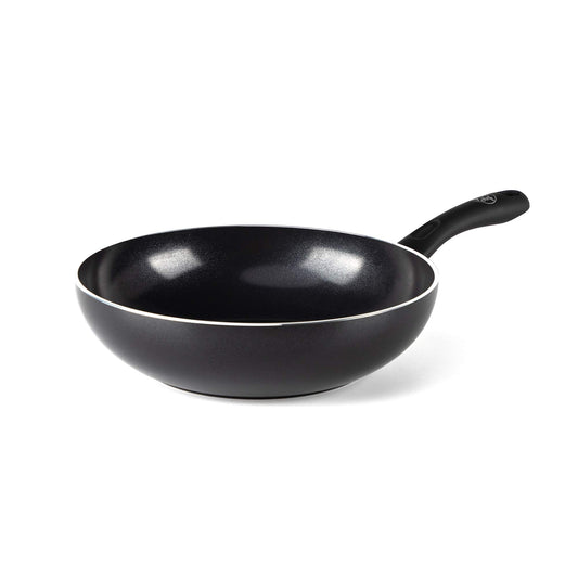 GreenChef Diamond 28 cm Non-Stick Frying Pan - PFAS-free, induction-compatible, oven-safe to 160˚C, dishwasher-safe, black