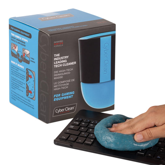 Cyber Clean Gaming tīrīšanas masa 160g - tastatūras tīrītājs, putekļu noņēmējs, tīrīšanas kņete spēļu iekārtām