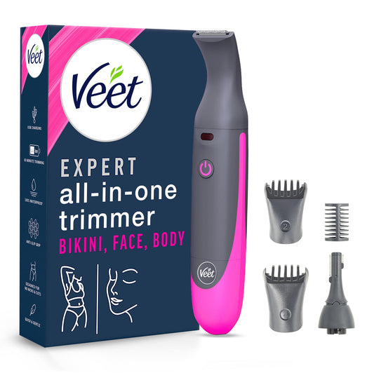 Veet Expert intīmais trimmeris sejai, uzacīm un intīmajai zonai