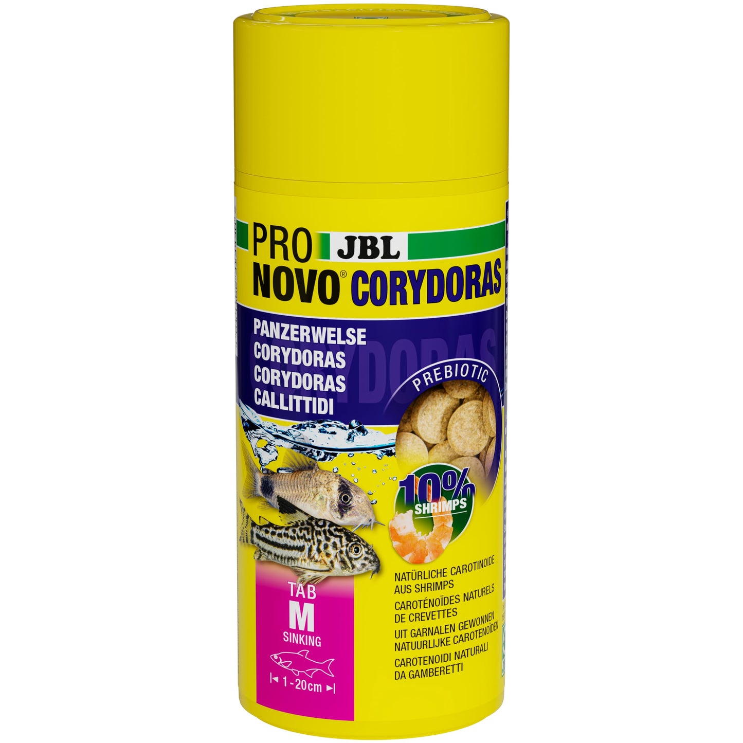 Barības tabletes bruņnešiem JBL PRONOVO CORYDORAS TAB M, 250ml