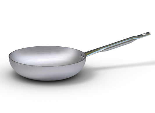 Ballarini 7002.45 Panna - 45 cm aluminum pan with curved edge for even cooking and easy food release.