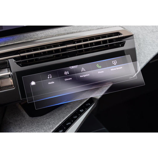 Auto ekrāna aizsargplēve GAFAT, saderīga ar Neu Peugeot 3008 5008 III GT Allure 2025 2026 2027, i-Cockpit klimata kontroles displejam, 6H pret skrāpējumiem, 2 gab.