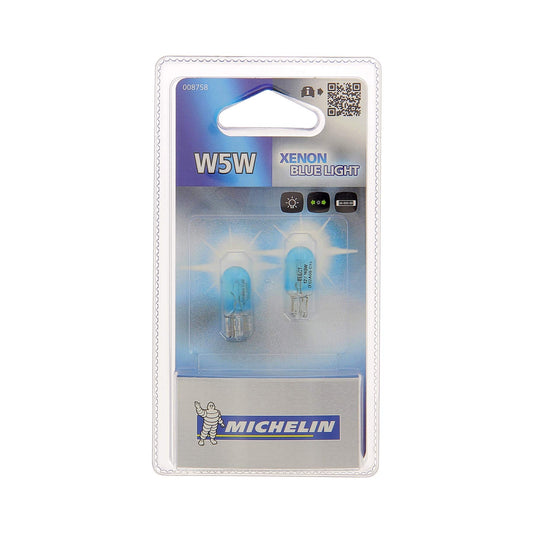 Michelin 008758 Blue Light, 2 spuldzes, W5W, 12 V